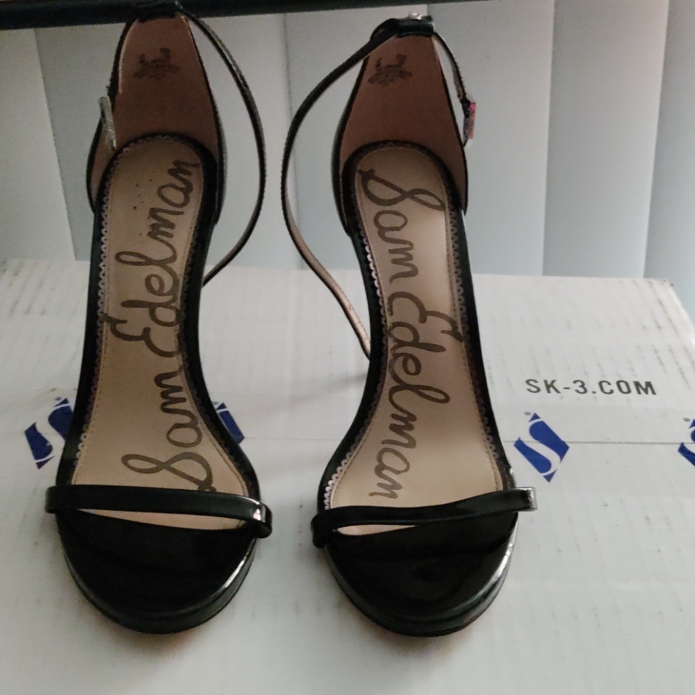 Black high heels